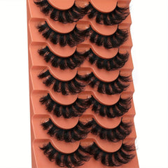 3Boxes(21Pairs) Fluffy False Eyelashes