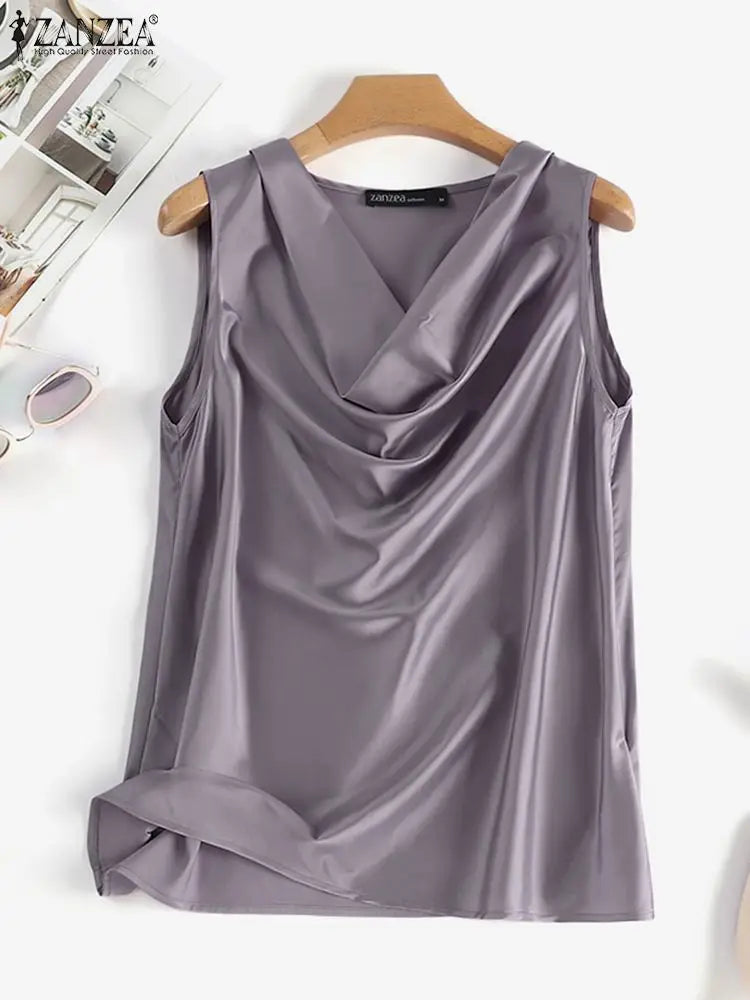 Satin Silk Tank