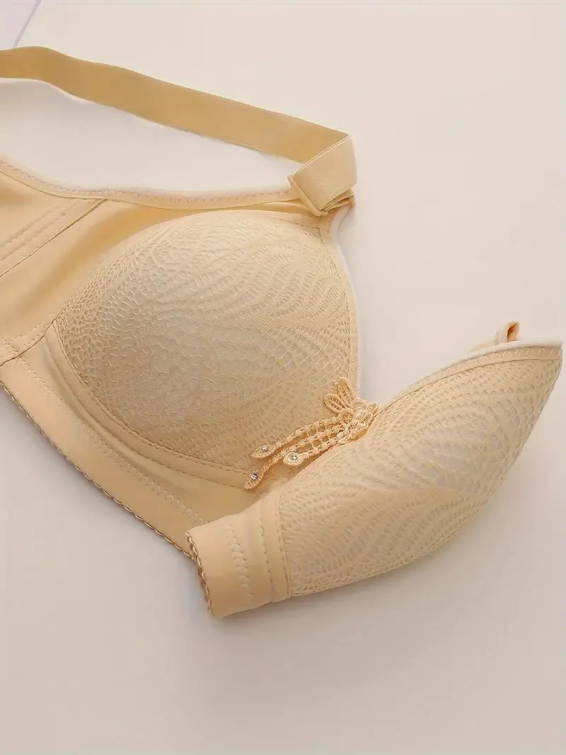 Elegant Jacquard Bra