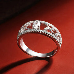 Moissanite Wedding Rings