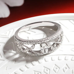 Moissanite Wedding Rings