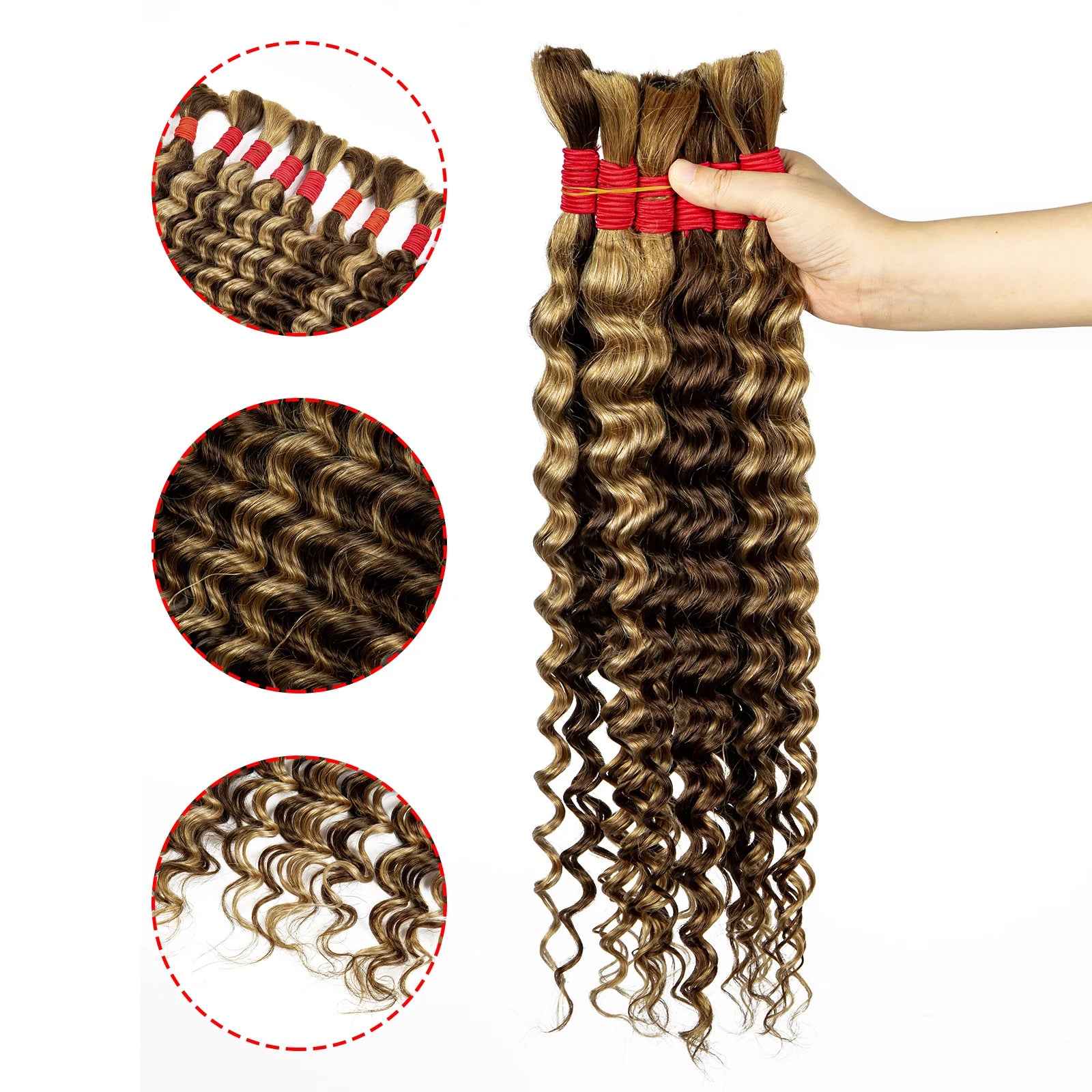 Human Braiding Hair Bulk for Boho Braids No Weft Virgin Human Hair Extensions for Braiding  Bohemian Braids Human Hair