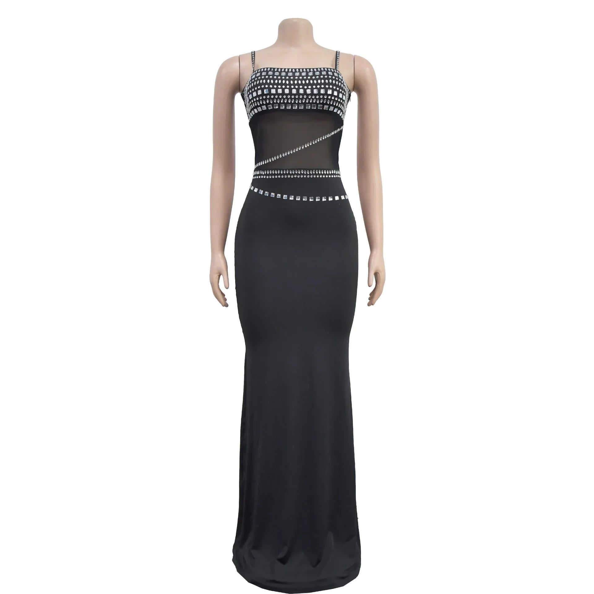 Rhinestone Elegant Dress For Wedding Party, Cocktail